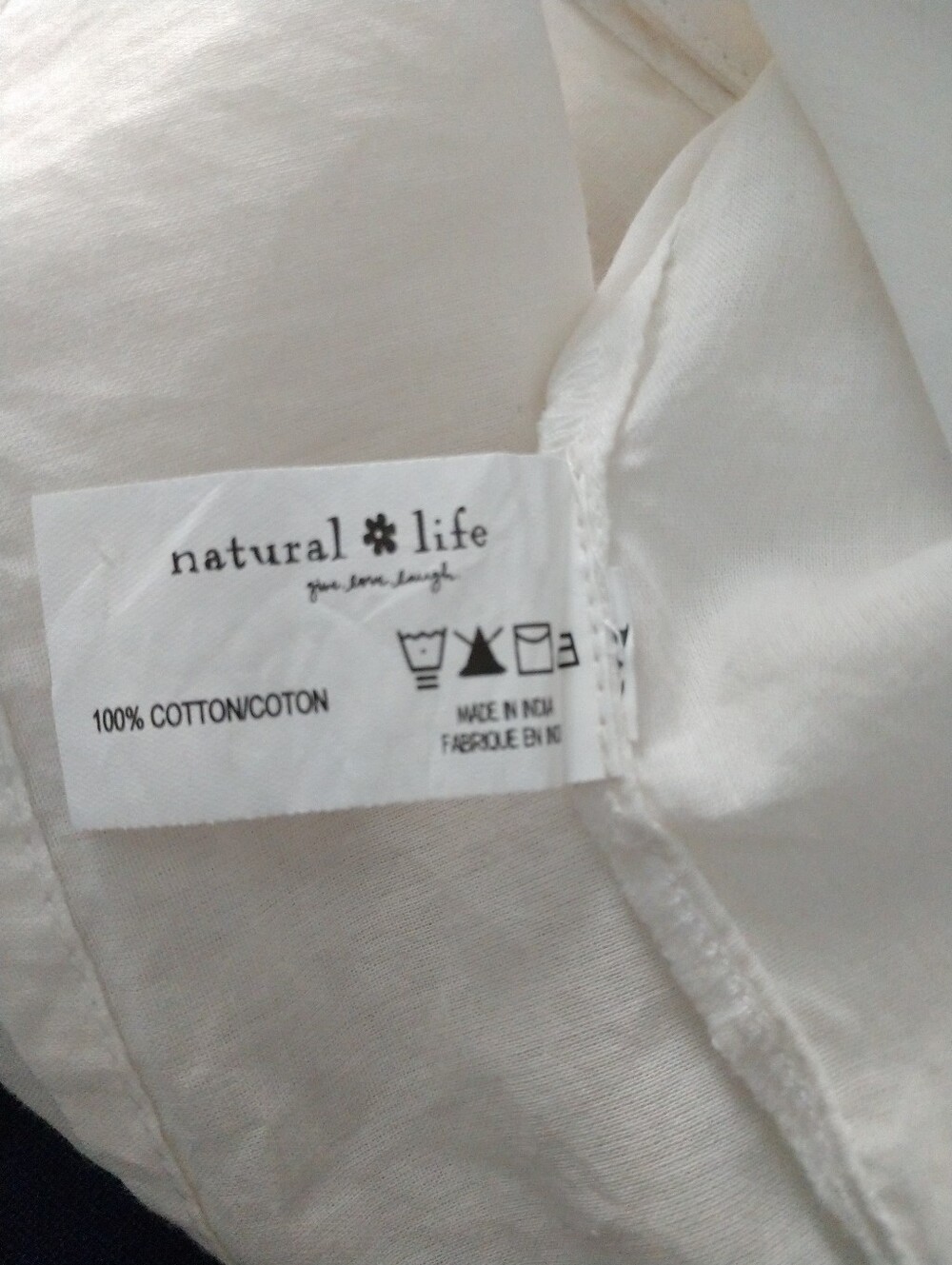 Pretty Natural Life White Ruffle Front Blouse Shirt Cottagecore Girlcore Medium - Picture 6 of 9